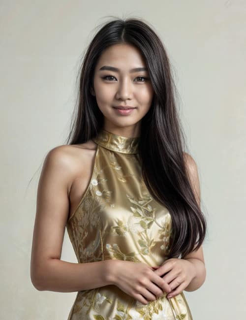 Golden Dress - Image 2